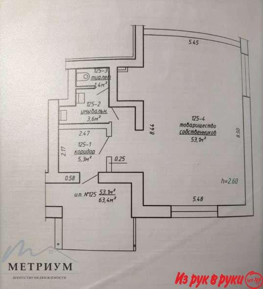 Торговое помещение 63,4 м², ул. Жуковского 29