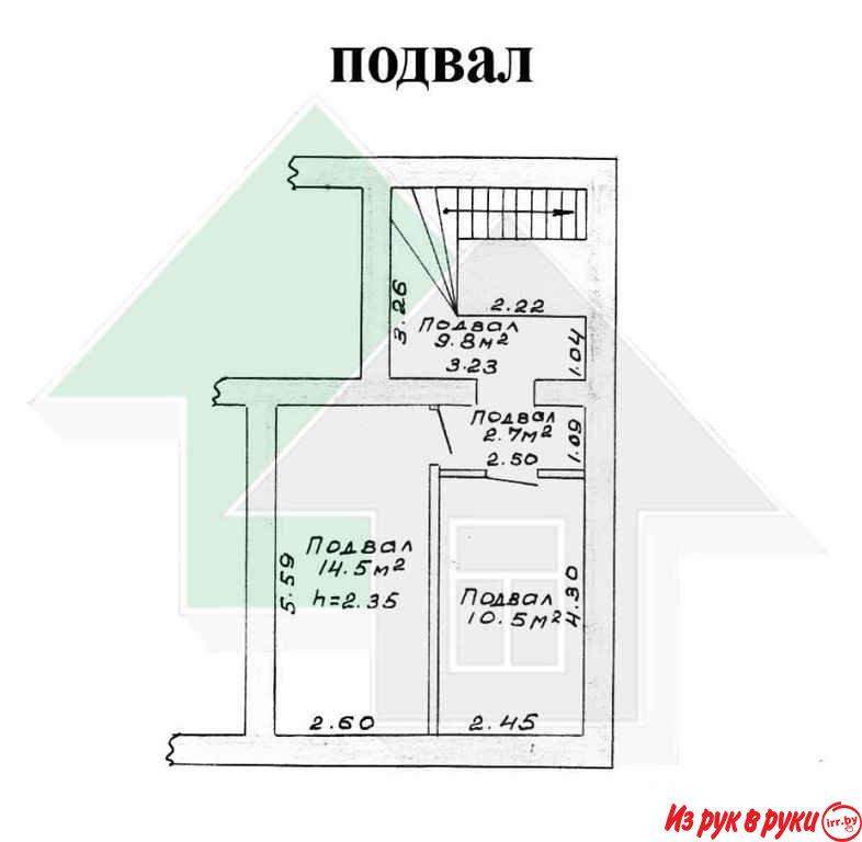 Жилой дом в аг. Дмитровичи Каменецкий район