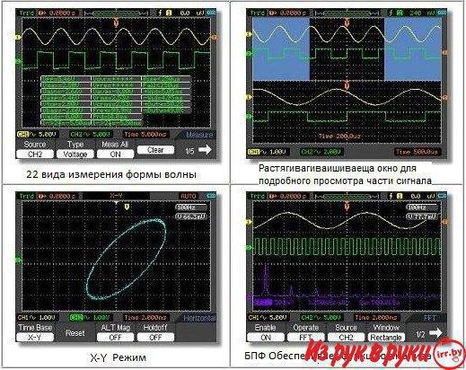 Цифровой осциллограф 5 в 1 - Hantek DSO8060 (новый