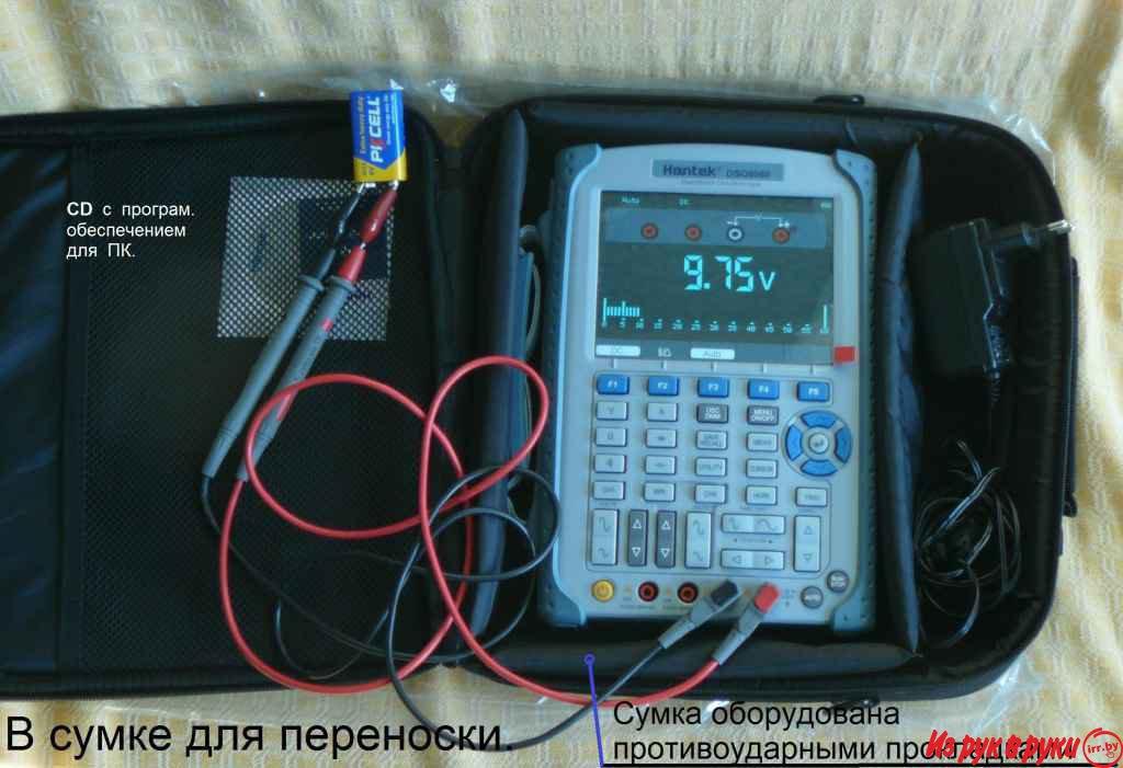 Цифровой осциллограф 5 в 1 - Hantek DSO8060 (новый