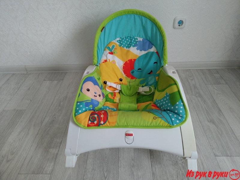 ШЕЗЛОНГ детский с вибрацией - Fisher-Price CMR10 - б/у