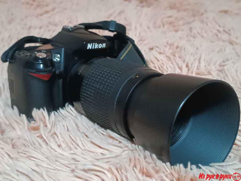 Зеркальный фотоаппарат Nikon D90 Kit 70-300mm Nikkor AF
.
Этот аппарат