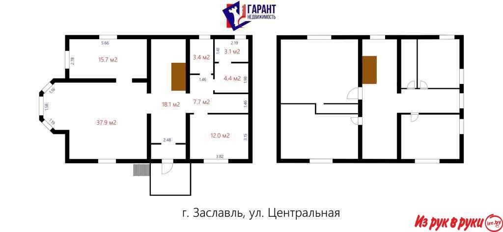 Продается современный 2-уровневый коттедж в престижном районе г. Засла