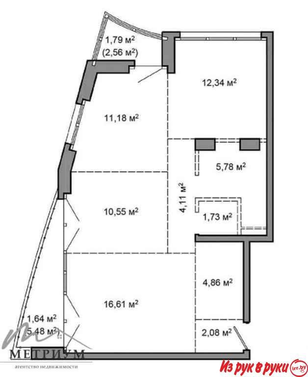 4-комнатная квартира, пр-т Мира, д. 14