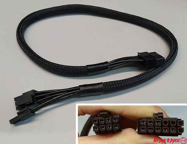 Кабель видеокарты be quiet! Power Cable CP-6610

12 pin to 8 pin

Длин