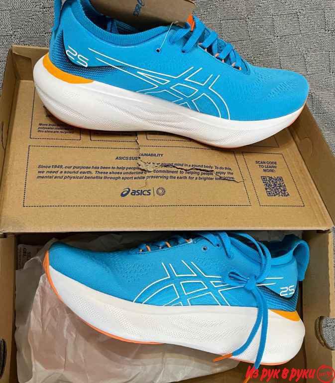 Кроссовки asics, 41 размер по стельке 26 см . Минск . Евро почта , 260