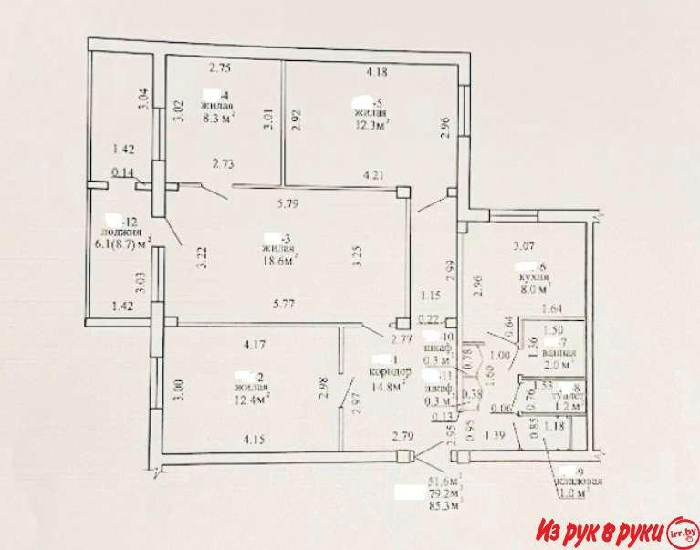 Продается 4-х комн.квартира. 2 санузла, к/ремонт 2021г. Экологически ч