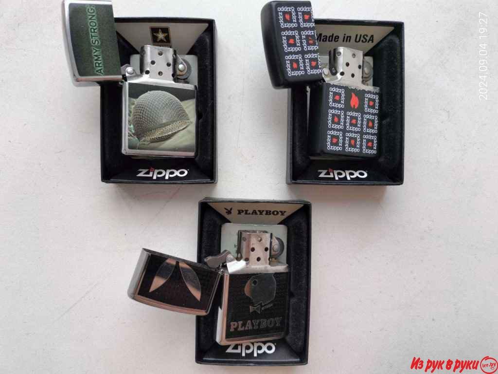 Оригинальные зажигалки ZIPPO оригинальные немного б/у из личной коллек