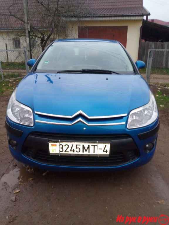 Citroen C4, хэтчбек, 2008 г.в., механика, 16 л, цвет: синий