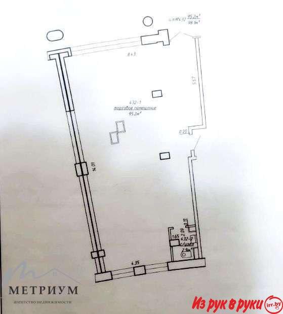 Торговое помещение 98,1м², пр-т Дзержинского 115