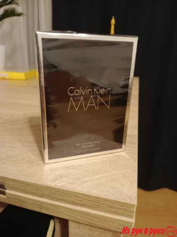 Calvin Klein MAN туалетная вода 100ml мужская оригинальная, новая, зап