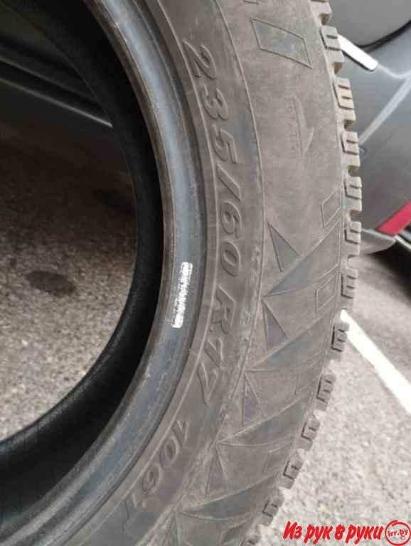 Продам пару зимних шин Pirelli 235/60/R17 106Т. Цена за 2 шт.
Протекто