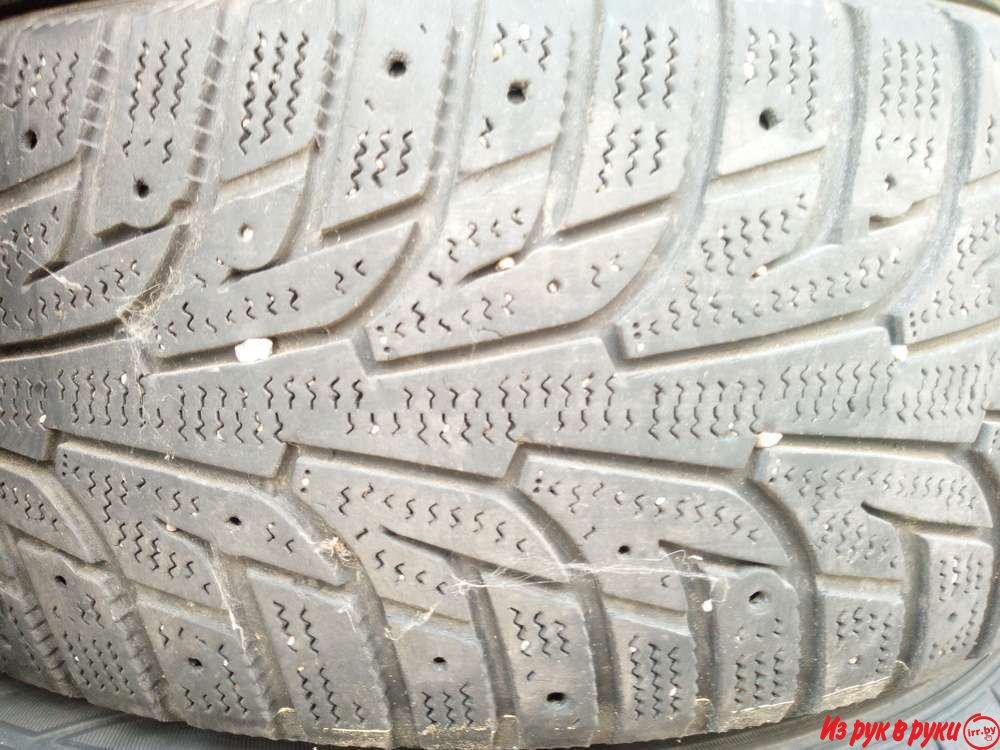 пара Hankook winter ipike RS2 195/60 r15 остаток 3 мм – 15 уе за пару