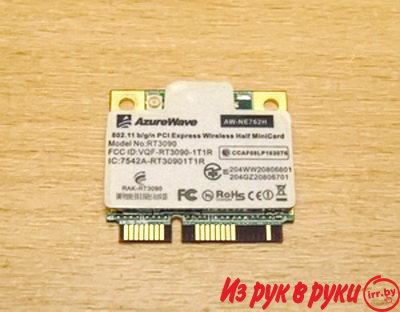 Wi-Fi адаптер AzureWave 150Mbps 802.11b/g/n Mini PCI-Ex (для ноутбука)