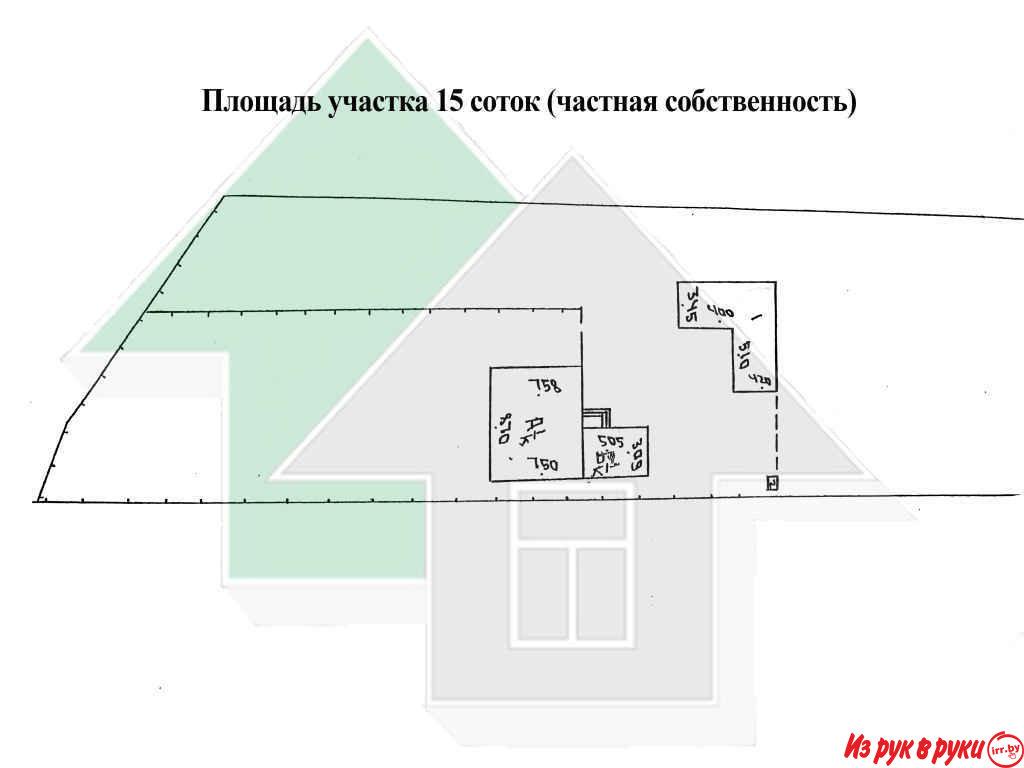 Продается дом с земельным участком район Ковалёво в городе Бресте, уча