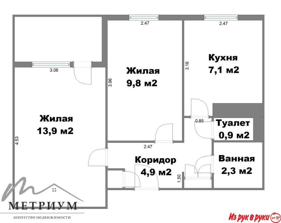 Продажа 2-комнатной квартиры, ул. Шугаева,д.21/1