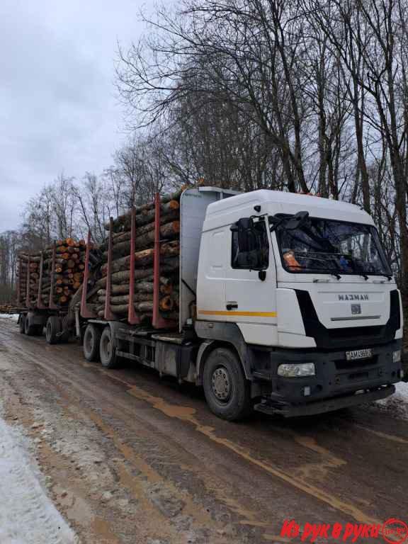 Предлагаем услуги лесовоза (вместимость до 42м3) по перевозке лесомате