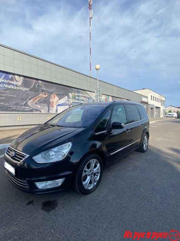 Ford Galaxy, минивэн, 2013 г.в., автомат, 2 л, цвет: черный металлик