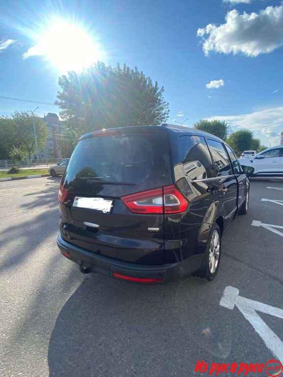 Ford Galaxy, минивэн, 2013 г.в., автомат, 2 л, цвет: черный металлик