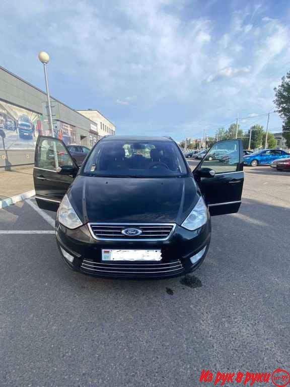 Ford Galaxy, минивэн, 2013 г.в., автомат, 2 л, цвет: черный металлик