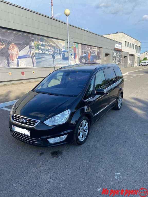 Ford Galaxy, минивэн, 2013 г.в., автомат, 2 л, цвет: черный металлик