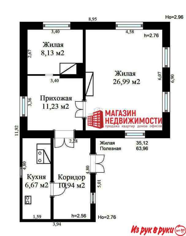 Продается дом, расположенный в д. Обуховичи
Местоположение: Гродненска