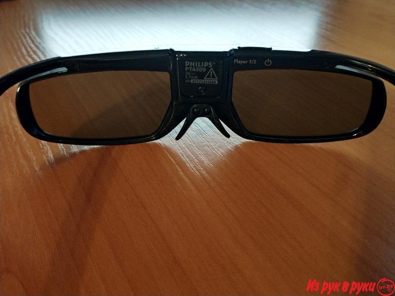 3D-очки активные - Philips PTA509 (2шт) - б/у - как новые