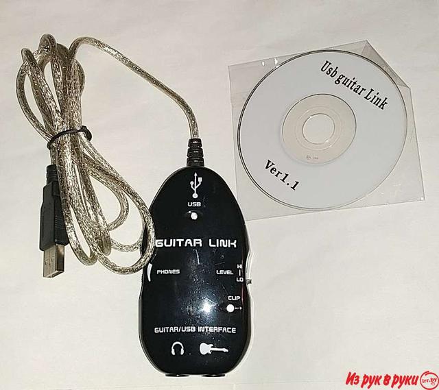 USB-интерфейс для гитары - Guitar Link

Состояние - отличное, рабочее 