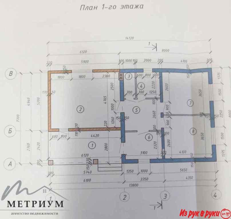 Дом в живописном месте в аг. Новоселки., недалеко от Марьиной Горки, р