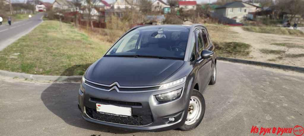 Citroen Grand C4 Picasso, минивэн, 2014 г.в., автомат, 1.6 л, цвет: се