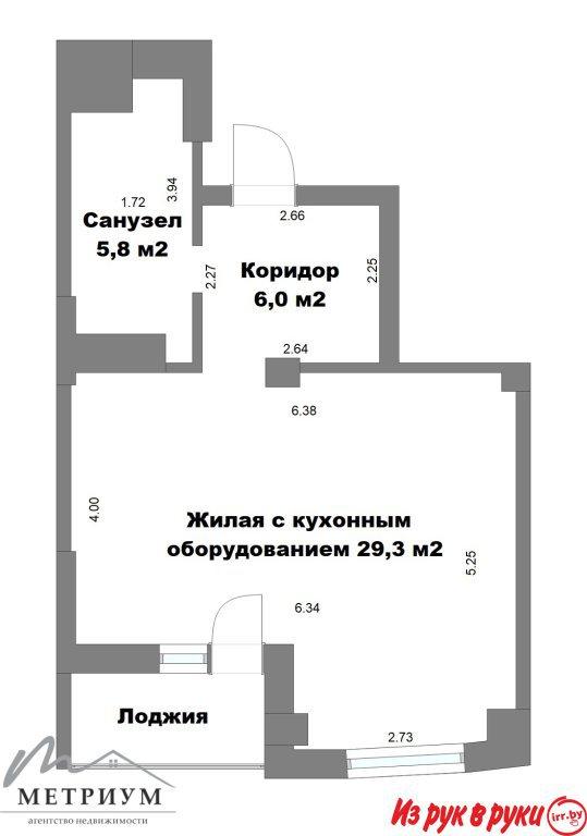 Евродвушка с отличным ремонтом, ул.Чюрлёниса, д.8