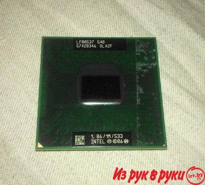 Процессор Intel Celeron 540 Socket P (478 и 479) для ноутбука (1.86 GH