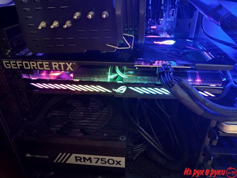 ВИДЕОКАРТА - ASUS ROG Strix GeForce RTX 3060 V2 OC 12gb - б/у