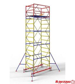Вышка-тура ВСР-0, 7х1, 6 Аренда ПРОКАТ
Общая высота - 7, 6м; высота до