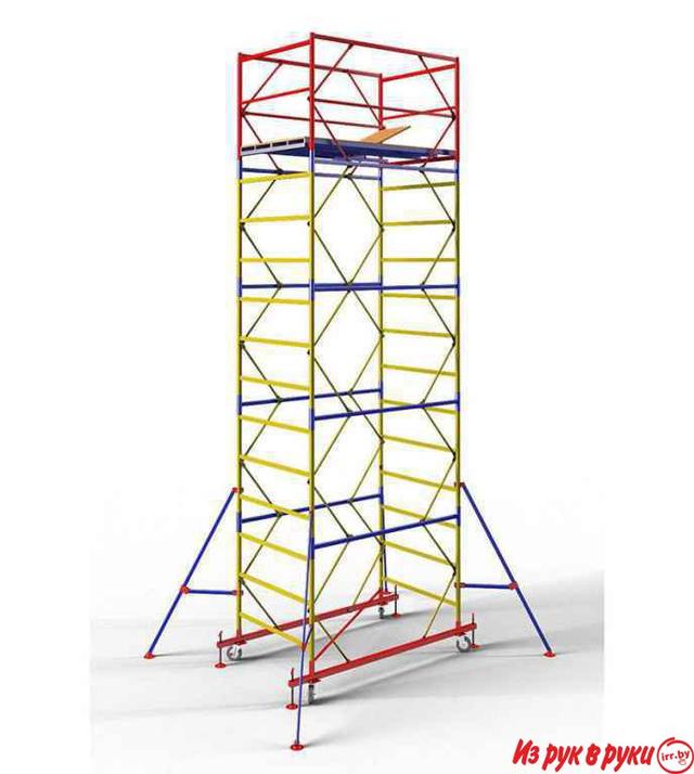 Вышка-тура ВСР-0, 7х1, 6 Аренда ПРОКАТ
Общая высота - 7, 6м; высота до
