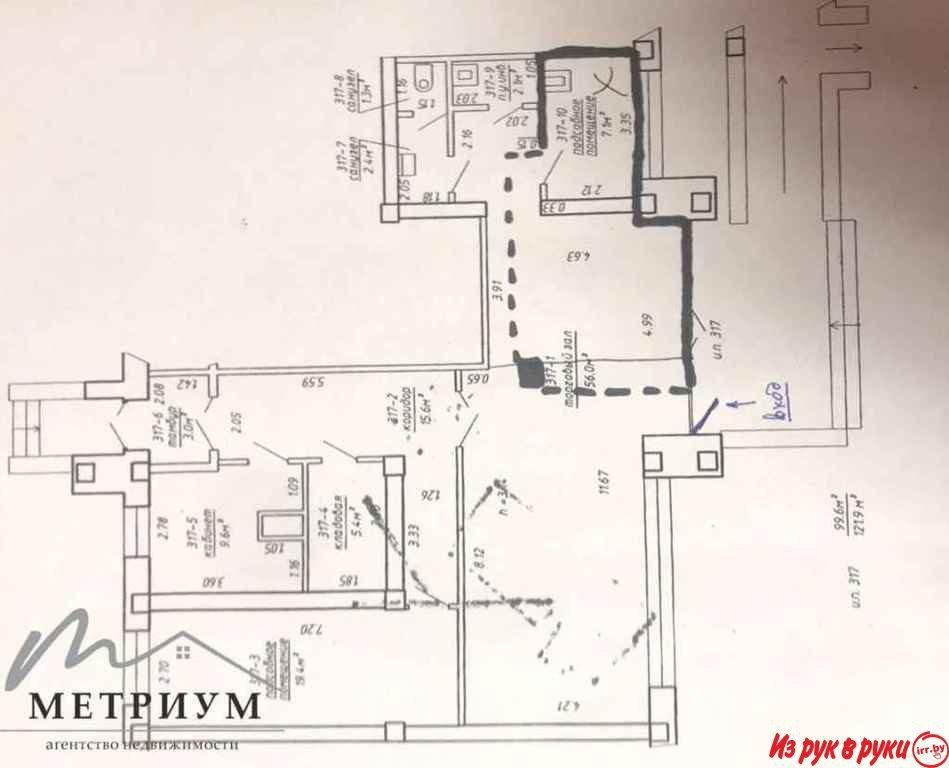 Торговое помещение 30м2, ул. Громова, 28