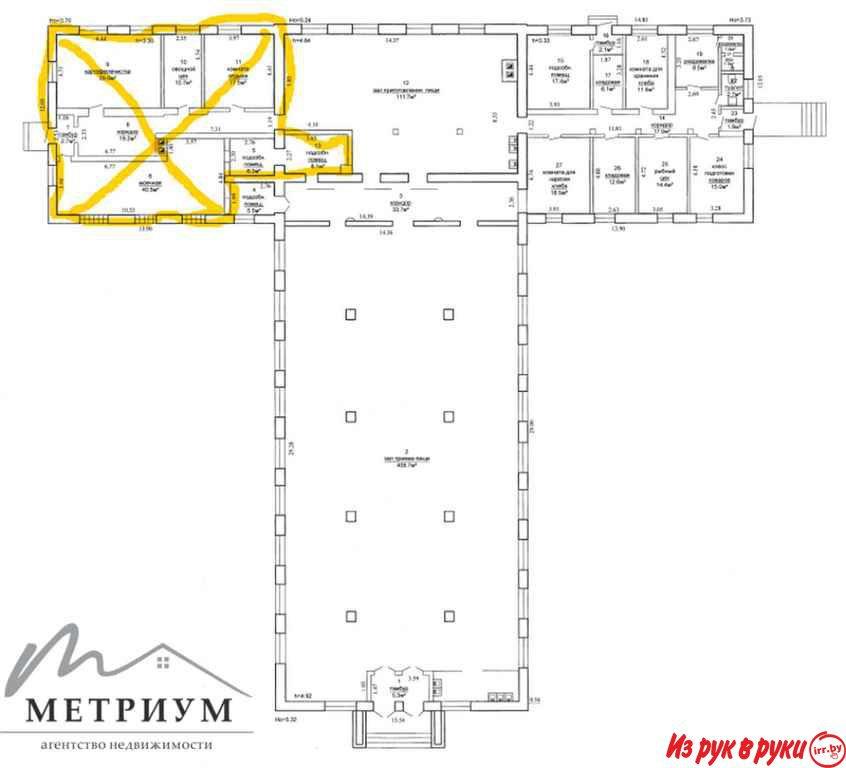 Продажа здания под производство, 831,7 м2
