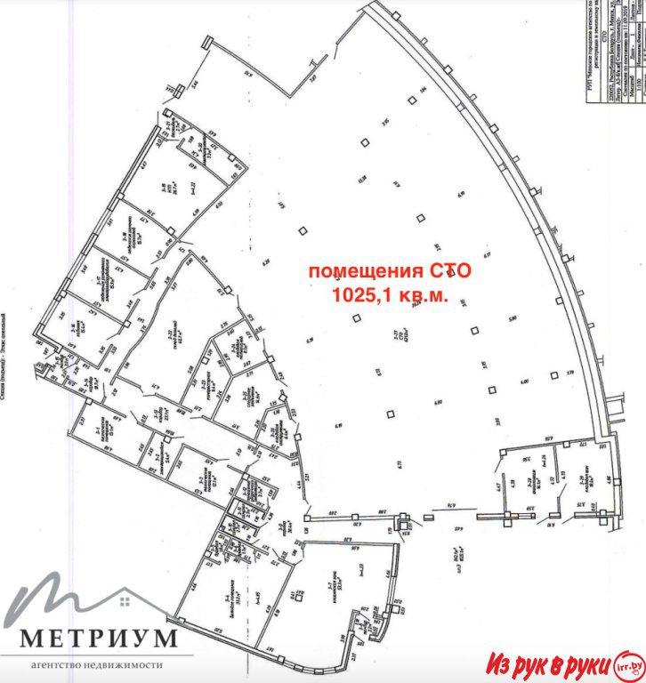 Аренда СТО с автомойкой 1191,5 кв.м. по ул. Гурского, 44