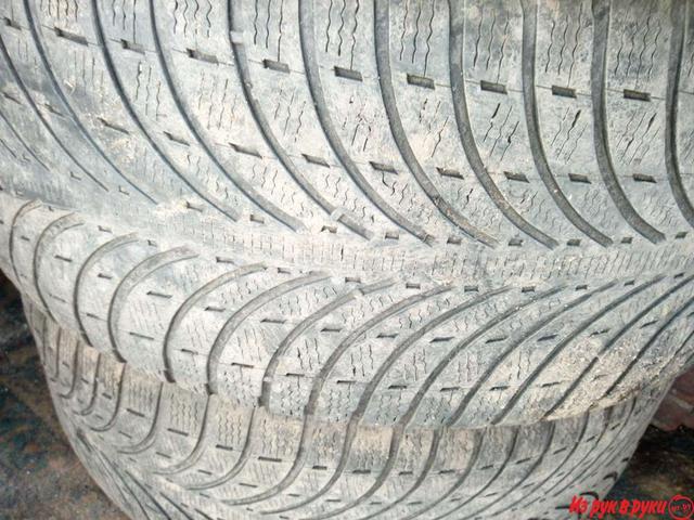 комплект Michelin Latitude Alpin  265/50  r19 остаток пар 3 и 4-5 мм –