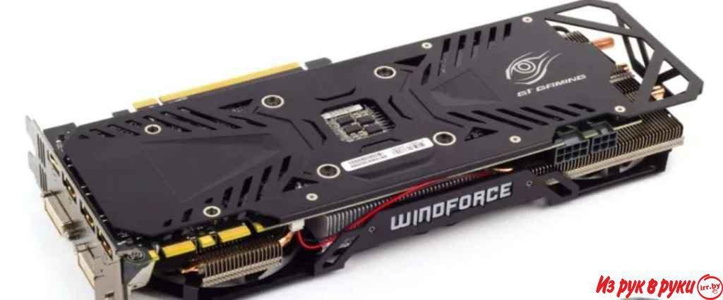 Видеокарта игровая. Gigabyte GeForce GTX 970 G1 Gaming windforce .giga