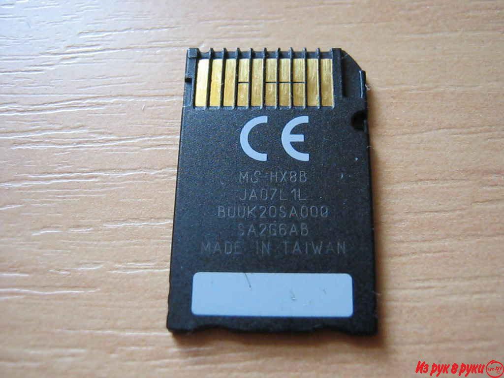 Карта памяти (ORIGINAL) SONY Memory Stick PRO - HG Duo на 8 GB