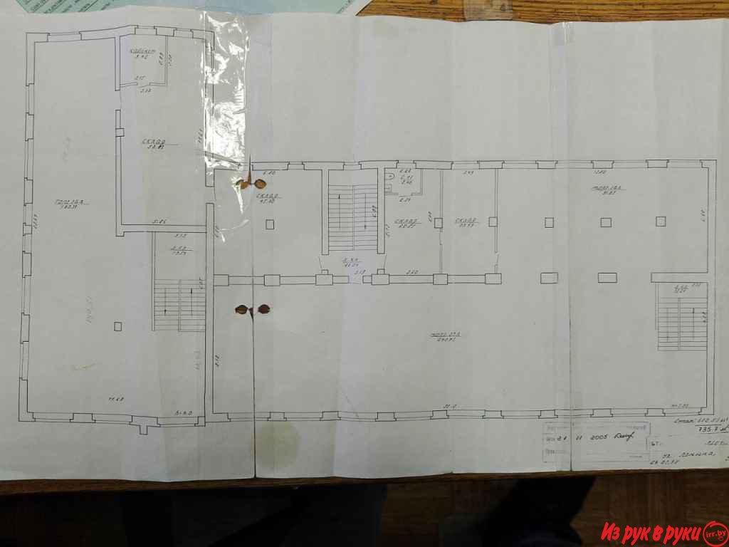 Сдается в аренду торговое помещение два этажа площадью 1425 м.кв. по а