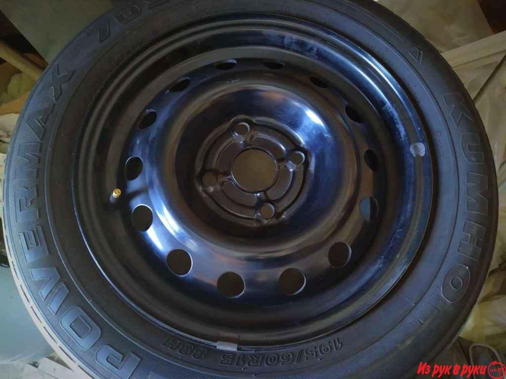 Полноценное запасное колесо - 1шт. Б/у с пробегом.
Kumho Power Мах 769