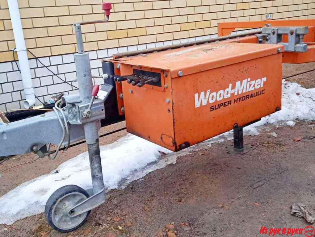 Передвижная дизельная ленточная пилорама Wood-Mizer LT40, с гидравлико