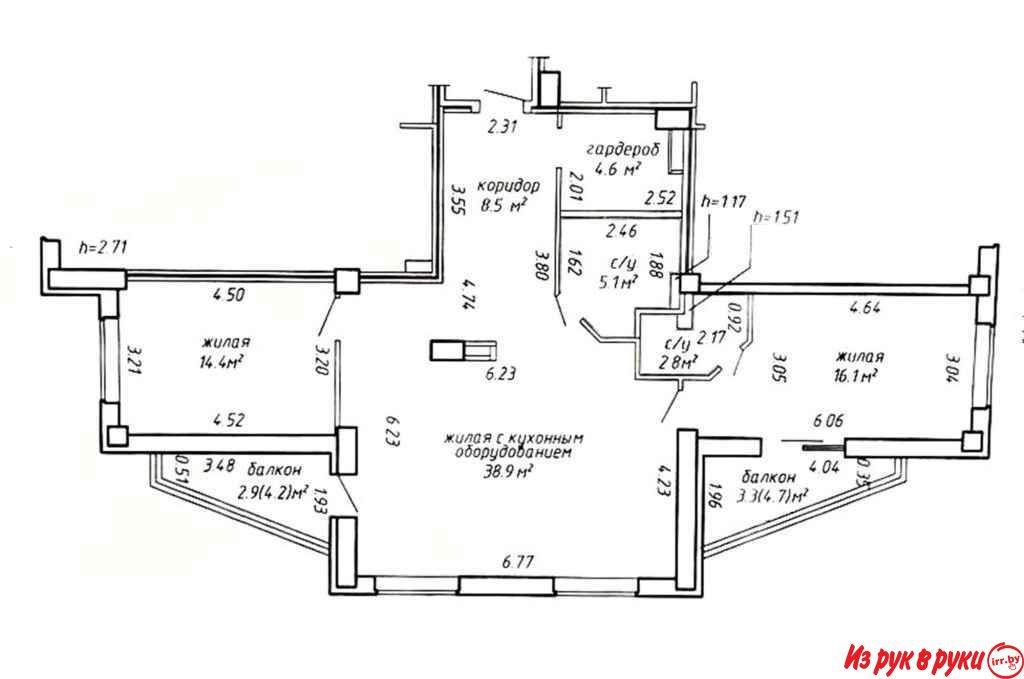 Продается прекрасная 3-х комнатная квартира г.Минск, ул.Беды д.36