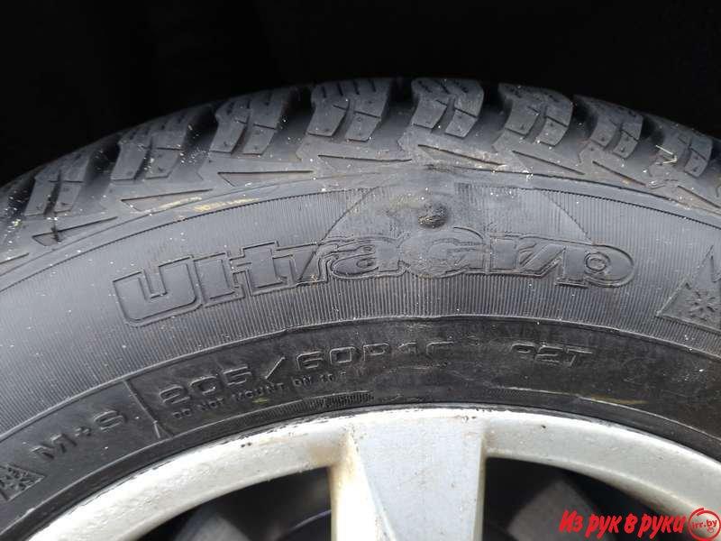 ШИНЫ зимние - Goodyear UltraGrip Ice+ 205/60R16 - б/у