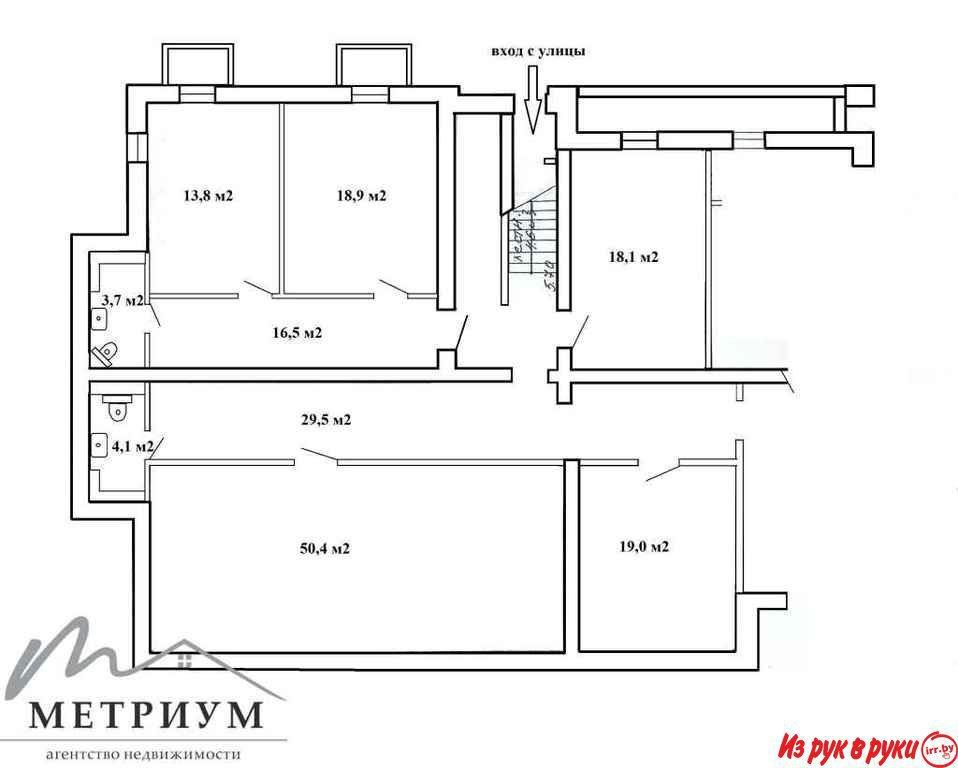 Помещение 71 м2 под сферу услуг, ул. Стариновская 21