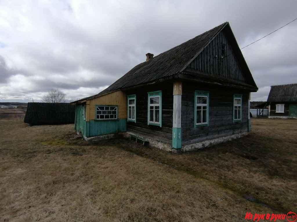 Дом в начале Налибокской пущи - д.Янковичи Деревнянского с/с Столбцовс