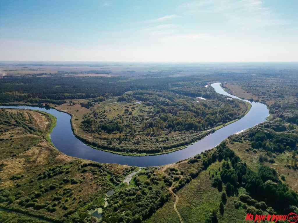 Продам дом в современном стиле на берегу реки Березина. Дорога асфальт