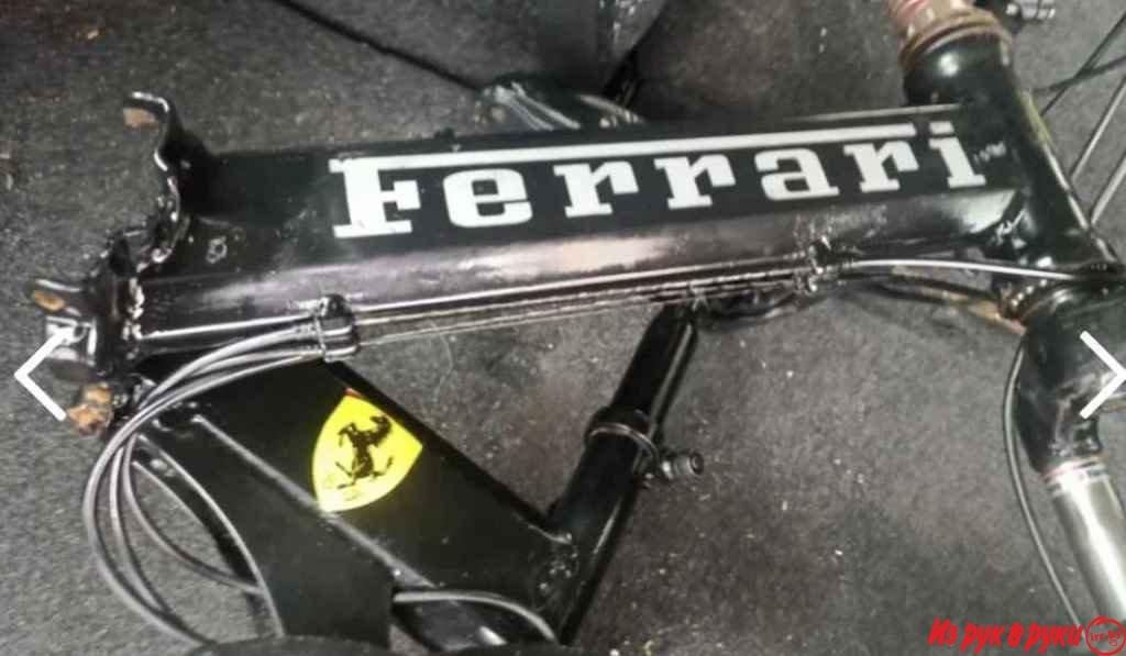 Велосипед горный 26" раскладной Ferrari на литых дисках
.
Гидравлика, 